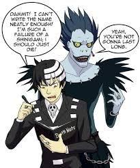 Why does l sit the way he does in death note? Death Note Crossover Soul Eater One Shots