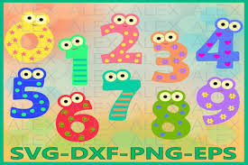 Download Funny Monsters Numbers Graphic By Alexsvgstudio Creative Fabrica PSD Mockup Templates