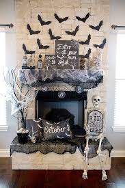 Neutral Halloween Mantel Ideas By Lillian Hope Designs Halloween Fireplace Halloween Mantel Decor Halloween Mantel