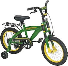 Tomy John Deere 40 6 Cm Fahrrad Grun Amazon De Spielzeug