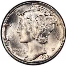 1939 mercury dime values and prices past sales