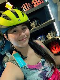 Thanks so much #mariacorazonmoleño #bontragerhelmet #regiemoleño