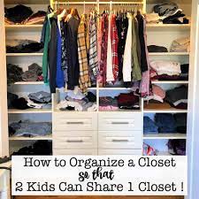 Maybe you would like to learn more about one of these? How To Organize Your Kids Closet So That Two Kids Can Share One Closet Momof6