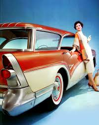 Image result for Antique Ivory 1957 Buick