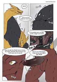 Erofus - Gay-Comics AgitypeGod x King - Uncensored Sex - Godzilla Ghidorah