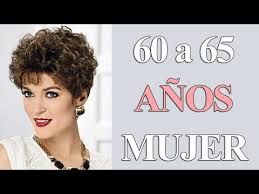 Cortes de pelo corto chino. Cortes De Pelo Corto Rizado Para Mujer De 60 A 65 Anos Cabello Ondulado Corto De Moda Mujer Youtube