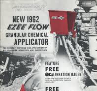 Farm Equipment Brochure - Ezee-Flow - Granular Chemical Applicator 1962  (F5177)