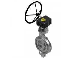 Edelstahl-Doppel-Offset-Absperrklappe 1119 Wafer DN80 | GTEEK
