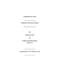 A lawful winding up of an epc may prove costly. Http Www Fima Com My Pdf Corp Governance Kfima Constitution Pdf