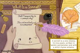 What Is A Sonnet In 2020 Sonnets Rhyme Scheme Poetic Forms