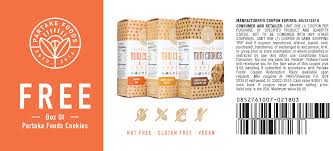 Pinned May 30th Free Box Of Partake Foods Cookies Thecouponsapp Print Coupons Shopping Coupons Coupons