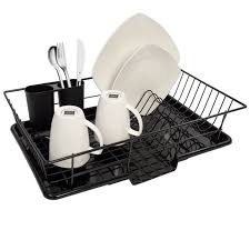 3 piece kitchen sink dish drainer set
