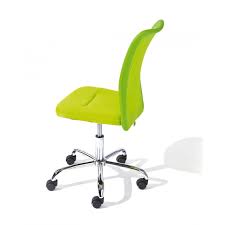 Profondeur de l'assise ajustable : Chaise De Bureau Enfant A Roulettes Vert Teludo Fauteuil Chaise De Bureau Pas Cher