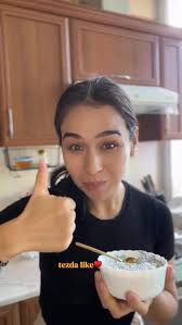 @diktor_dinara ga obuna bo’ling! Stressiz oson bir umrga ozing! , Kerakli  masalliqlar: , 1 ta kiwi , 1 ta achchiq olma , 5 qoshiq Chia , 200gr grek  yogurti, 1 qoshiq tozza asal , 200 gr 1 % sut , #my ...