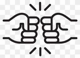 Our Values Vector Fist Bump Clipart Full Size Clipart 3185390 Pinclipart