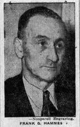 Franklin G. “Frank” Hammes (1879-1956)