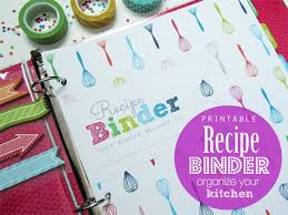 Recipe Binder Organizer Pdf Printable Planner Pages Instant Download Recipe Book Whisk Pattern Ri Recipe Organization Binder Recipe Book Diy Recipe Binder