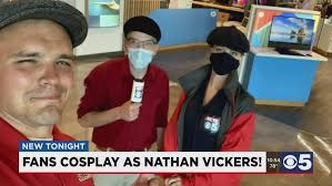 Comicon fans cosplay as....KCTV5's Nathan Vickers