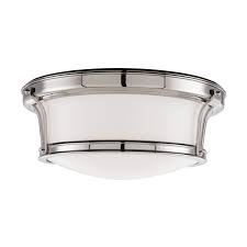 No matter what style elements you've incorporated into your space, there's certainly a. Hudson Valley Newport Polished Nickel Flush Mount Ceiling Light 6513 Pn Bellacor
