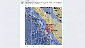 Gempa bumi dirasakan di kota bengkulu, manna, mukomuko, lebong, pesisir selatan, kepulauaan mentawai, pariaman, hingga padang kondisi terkini eriksen usai pingsan di euro 2020. Gempa Hari Ini Bmkg Catat Gempa 5 Sr Landa Padang Pariaman Sumbar Malam Ini Pukul 21 03 Wib Tribunnews Com Mobile