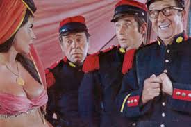Travelling by camel they call at a cafe on the outskirts to inquire the way and meet zigzig the owner and sgt nocker of to sum up, follow that camel is an average historical carry on, but certainly not the best. Follow That Camel Film British Comedy Guide
