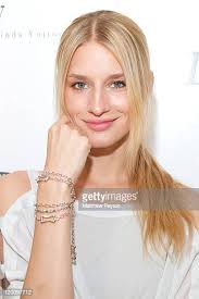 Model/fashion designer Linda Vojtova models her new line of Love... News  Photo