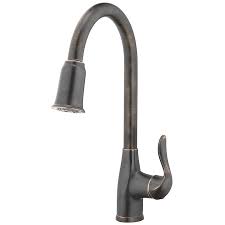 To coordinate with your kitchen decor, this pot filler is covered in a finish that is resistant to. Home2o Zinnia Oil Rubbed Bronze 1 Handle Deck Mount Pull Down Handle Kitchen Faucet In The Kitchen Faucets Department At Lowes Com