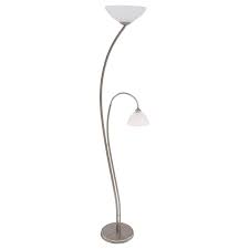 Vloerlamp Steinhauer Capri Geborsteld Staal 6838st Landelijk