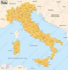 Our map of italy groups some of these regions together into areas a traveller might want to visit. Digital Postcode Map Italy 2 Digit 86 The World Of Maps Com