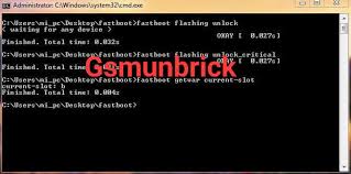 The flashboot flash mode screen says: Gsmunbrick How To Flash And Unlock Bootloader For Xiamoi Facebook
