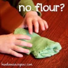 What a fun kids recipe. Play Dough Recipe When You Don T Have Flour Easy Playdough Recipe Easy Playdough Playdough Recipe