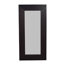 Choose a decorative wall mirror, framed mirror, or starburst mirror for the living room. 48 Off Ikea Ikea Framed Standing Mirror Decor