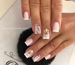 Para ajudar você a escolher o tipo unhas decoradas que deseja, fiz uma seleção com unhas lindas e vídeo. Unhas Francesinhas 60 Inspiracoes Desta Classica Nail Art