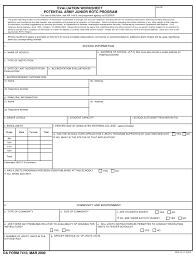 Promotion point worksheet united states army reserve. Da Form 7410 Download Fillable Pdf Or Fill Online Evaluation Worksheet Potential Army Junior Rotc Program Templateroller