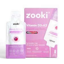Vitamin D3+K2, Liposomal Liquid Sachets Mixed Berry - 14 packs – Two Face Aesthetics US