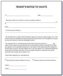 Landlords can use them as well. California 30 Day Notice Vacate