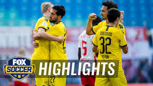 Eintracht frankfurt (3:1 gegen fc bayern) 2017: Borussia Dortmund Secure Second Place After 2 0 Win Against Rb Leipzig 2020 Bundesliga Highlights Youtube
