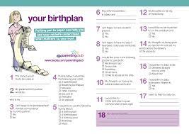 Kostenloses Persoanl Birth Plan