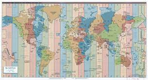 Large Time Zones Map Of The World 2015 Time Zone Map World Time Zones Standard Time Zones
