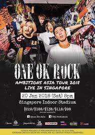 Originally a five piece band, guitarist alex left the group in 2009. One Ok Rock To Play Their Biggest Show In Singapore Yet Full