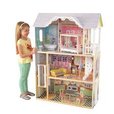 Esta casa de muñecas en un gabinete para vajilla. Casa De Munecas Kaylee Kidkraft Juguete Eurekakids