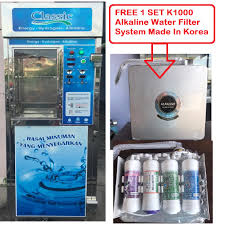 A vending machines, when placed on location, do all the selling of the product. Water Vending Machine 100 Stainless Steel Shopee Malaysia
