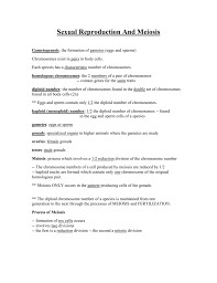 Maybe you would like to learn more about one of these? Sexual Reproduction And Meiosis