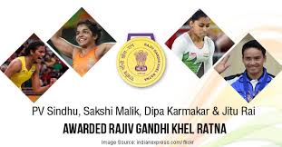 The award is named after the late rajiv gandhi, former prime minister of india. Rajiv Gandhi Khel Ratna Khel Ratna Of India