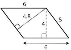 How do you calculate the height of a parallelogram? 1 2 2 Bases And Heights Of Parallelograms Mathematics Libretexts