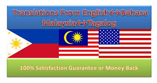 Malaysian standardizes malay to bahasa melayu, indonesian to bahasa indonesia. Article Translation Between English Tagalog Bahasa Melayu For 5 Seoclerks