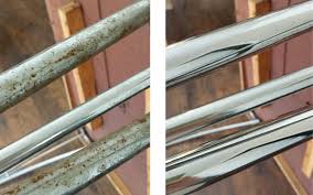 Retro Dinette Set Removing Rust From Chrome Hearts And Sharts