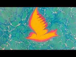 xanda ebru art tutorials animals 2 bird youtube ebru art art tutorials art