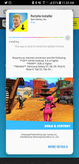 Device compatibility check removed game will think fortnite apk released on android. Fortnite Now Available For Samsung Devices Other Andriod Devices Later This Week Fortnitebr