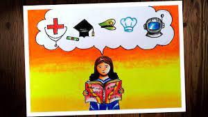 It is a fun day where a lot of people read books. National Reading Day Drawing National Reading Day Poster Making Reading Day Chart Making Youtube